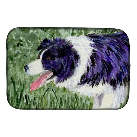 Carolines Treasures Border Collie Dish Drying Mat SS8843DDM